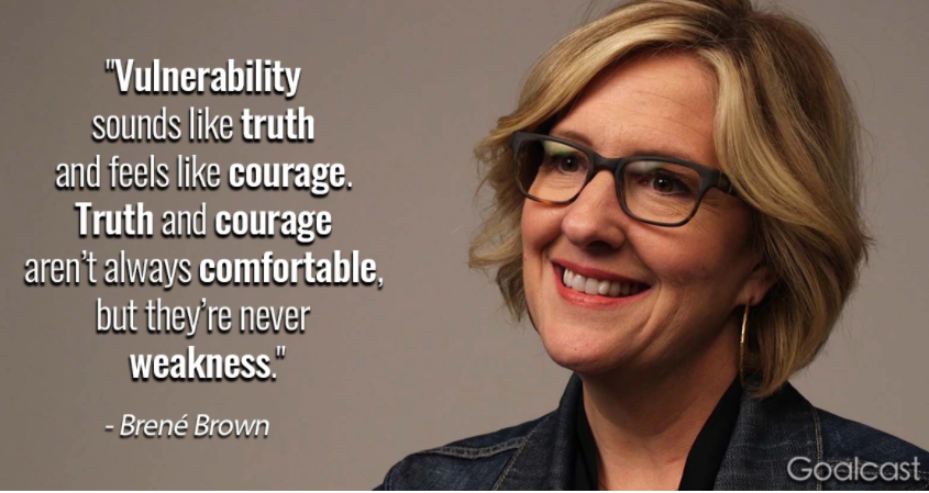 vulnerability is courage